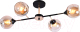 Потолочный светильник Mirastyle MH-10160/4 BK+FGD - 