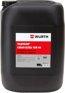 Моторное масло Wurth Triathlon Cargo Ultra 10W40 / 0897510403 (20л)