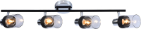 Потолочный светильник Mirastyle MH-11806/4 BK+CR - 