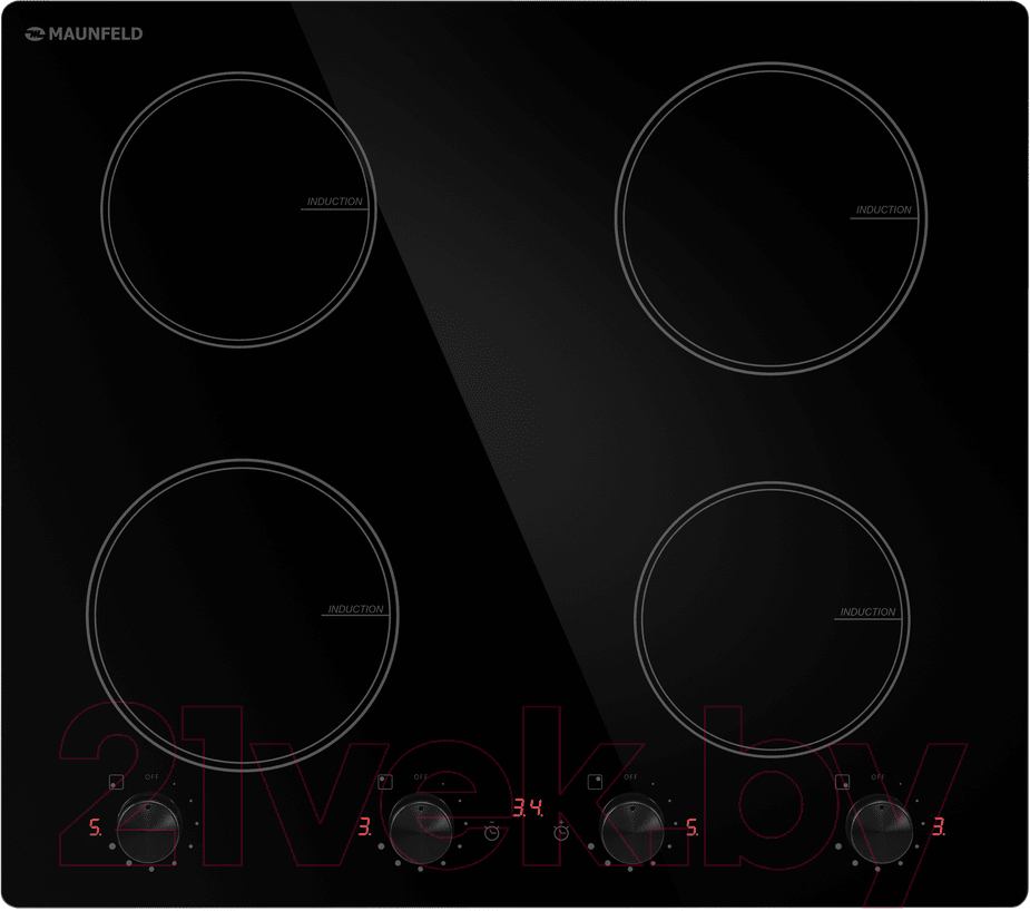 Индукционная варочная панель Maunfeld CVI594MBK2