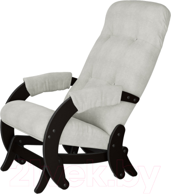 Кресло-глайдер Мебелик Модель 68 (верона лайт грей/венге)