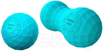 Комплект массажных мячей Original FitTools FT-DIAMOND-TQ