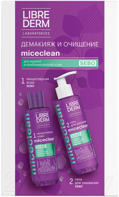 Librederm Miceclean Мицеллярная вода 200мл+Гель для умывания 200мл ...