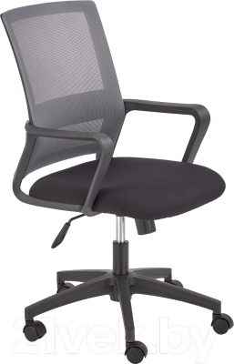 Кресло офисное Halmar Mauro (черный/серый)
