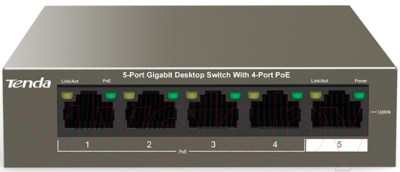 Коммутатор Tenda G1105P-4-63W