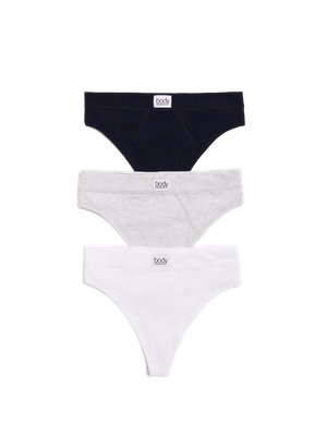 Комплект женских трусов Mark Formelle 412492-3 (р.106, белый/декор) - 