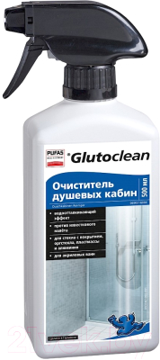 Чистящее средство для ванной комнаты Pufas Glutoclean Для душевых кабин (500мл)