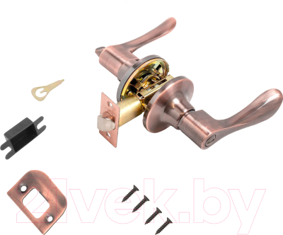 Изображение товара Защелка врезная Стандарт 8531 BK AC (медь)