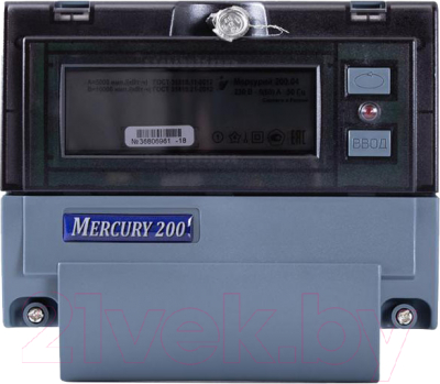 Счетчик электроэнергии индукционный Меркурий 200.02