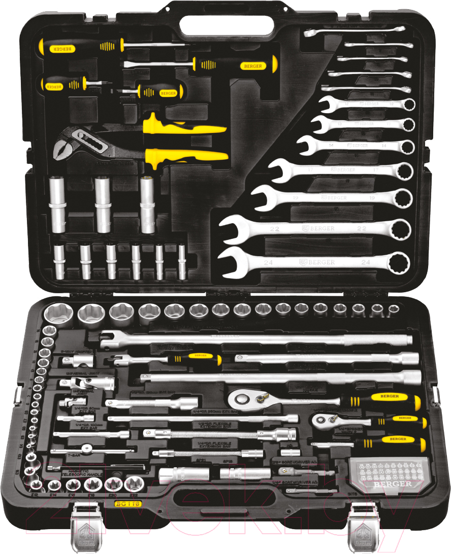 Универсальный набор инструментов BERGER 1/2