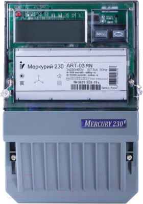 Счетчик электроэнергии электронный Меркурий ART-03 / 230