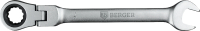 Гаечный ключ BERGER Комбинированный с шарниром 13мм / BG1242 - 