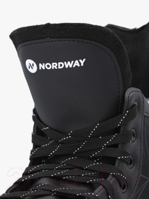 Коньки хоккейные Nordway S1LFFGZ3S6 / 116643-99 (р-р 38, черный)
