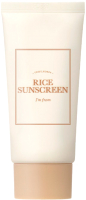 Крем солнцезащитный I'm From Rice Sunscreen SPF 50+ PA+++ (50мл) - 