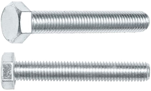 Болт Starfix Шестигранный М20x180 DIN 933 прочность 5.8 / SMV1-27633-5 (5кг, оцинкованный)