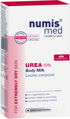 Молочко для тела Numis Med С 10% мочевиной для очень сухой кожи / 40216020 (300мл)