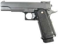 Пистолет страйкбольный GALAXY G.6+ пружинный 6мм (с кобурой) - 