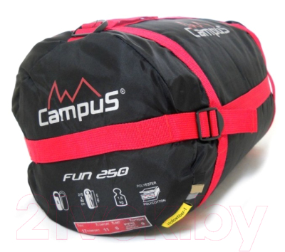 Спальный мешок Campus Fun 250 R-zip +3°С (215x80x55см)