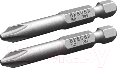 Набор бит BERGER PH0x50мм S2 / BG2396 (2шт)