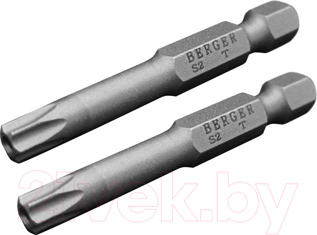 Набор бит BERGER Torx T40Hx50мм S2 / BG2418 (2шт)