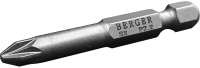 Набор бит BERGER Магнитных PZ2x50мм S2 / BG2420 (10 шт) - 