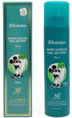 Спрей солнцезащитный JMsolution Disney Collection Mickey Luminous Pearl SPF50+ PA++++ (180мл)