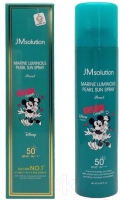 Спрей солнцезащитный JMsolution Disney Collection Favorite Luminous Pearl SPF50+ PA++++ (180мл)