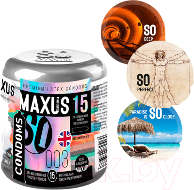 Изображение товара Презервативы Maxus Экстремально тонкие 003 №15
