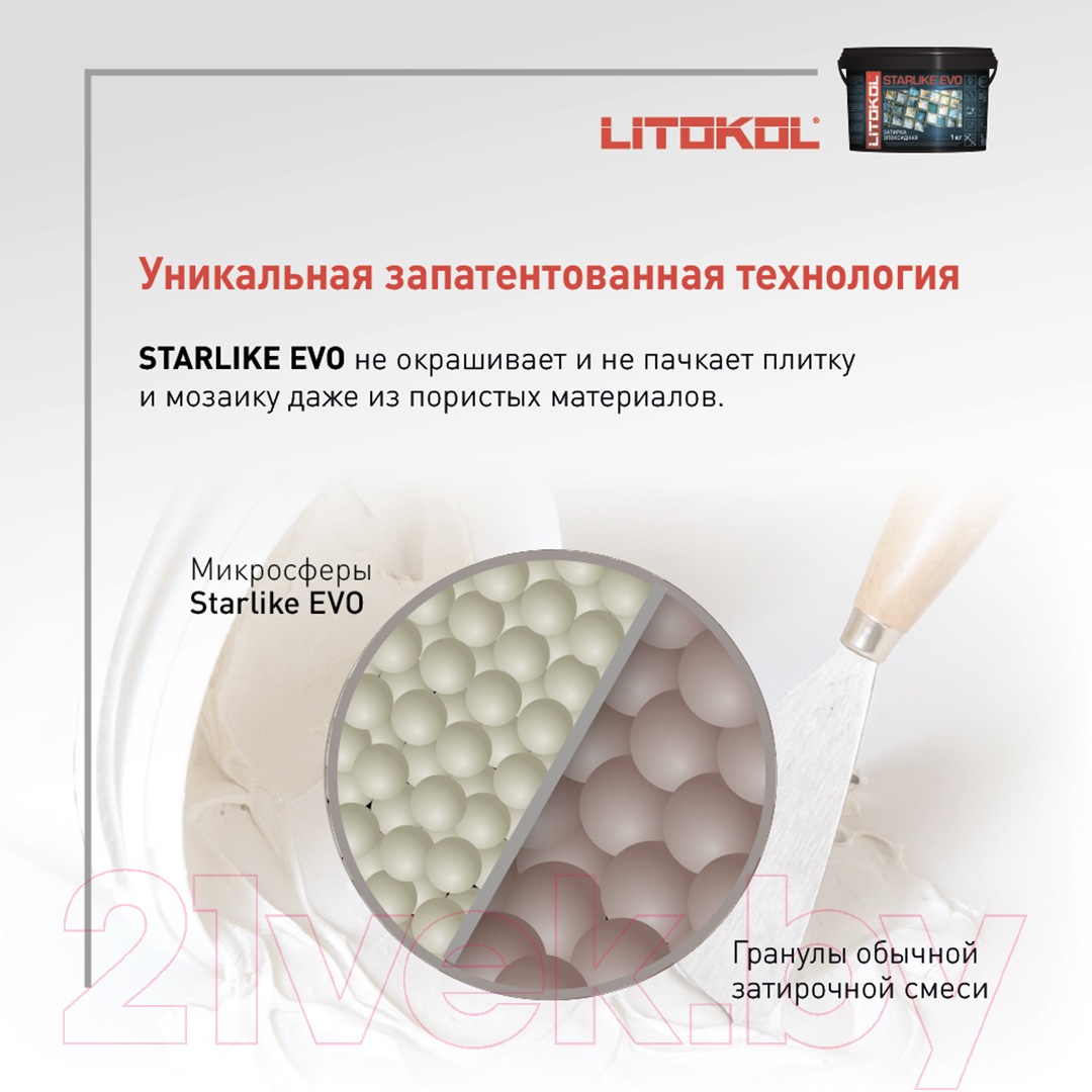 Фуга Litokol Эпоксидная Starlike Evo 120 Grigio Piombo