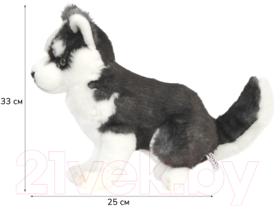 Мягкая игрушка Hansa Сreation Собака сибирский хаски / 7511 (33см)