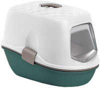 Туалет-домик Stefanplast Furba / 97963 (зеленый/светло-серый/белый) - 