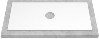 Столешница для ванной ЗОВ 13 / CKP13W995458C1 (белый) - 