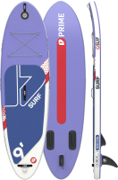 SUP-борд PRIME Surf 9x30x4 (пурпурный) - 