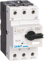 Автоматический выключатель пуска двигателя Chint 37-50А NS2-80 / 279723 - 