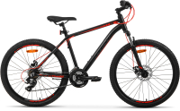 Велосипед AIST Rocky 1.0 Disс 26 2022 (18, черный/красный) - 