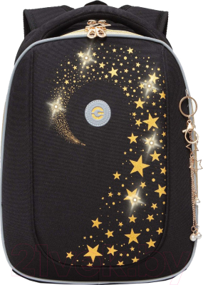 Школьный рюкзак Grizzly Shiny Stars / Raf-392-4