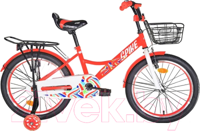 Детский велосипед Krakken Spike 16 2022 (16, красный)