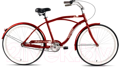 Велосипед Krakken Calypso 26 2023 (21, красный)