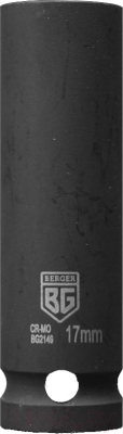 Головка слесарная BERGER 1/2" 17мм / BG2149