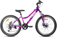Велосипед Krakken Liana 24 2023 (14, фиолетовый) - 
