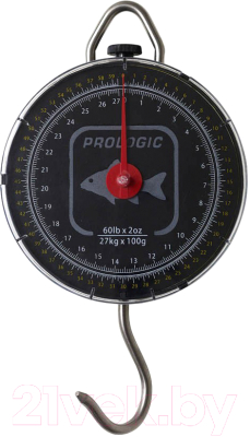 Весы рыболовные Prologic Specimen Dial Scale 60lbs / 64108 (27кг)