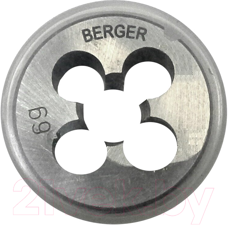 Плашка BERGER М10x1.0мм 30мм / BG1009