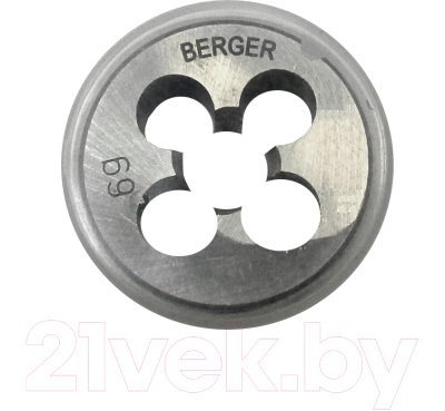 Плашка BERGER М12x1.25мм 38мм / BG1010
