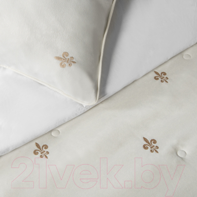 Набор текстиля для спальни Pasionaria Лилас 230x250 с наволочками (белый)