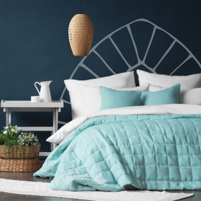 Набор текстиля для спальни Pasionaria Джерри 160x220 с наволочками (голубой)