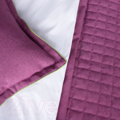 Набор текстиля для спальни Pasionaria Ибица 160x220 с наволочками (фиолетовый)