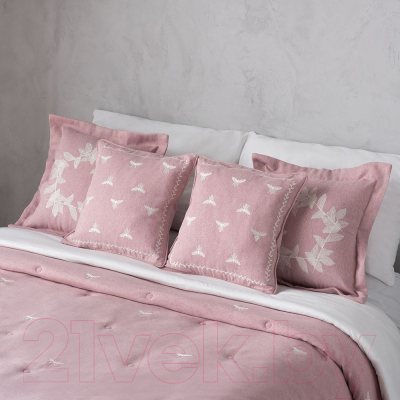 Набор текстиля для спальни Pasionaria Фито 230x250 с наволочками (розовый)