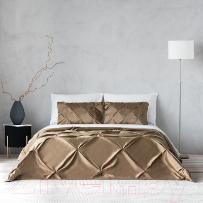 Набор текстиля для спальни Pasionaria Бонни 230x250 с наволочками (коричневый)