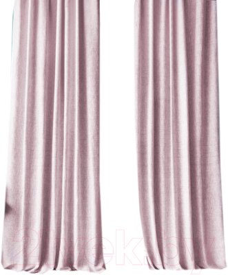 Комплект штор Pasionaria Моррис 280x250 с подхватами (розовый)