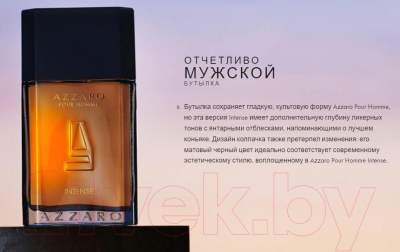 Парфюмерная вода Azzaro Pour Homme Intense (50мл)